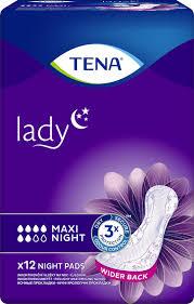 Прокладки урологические женские Tena Lady Maxi Night 12 шт