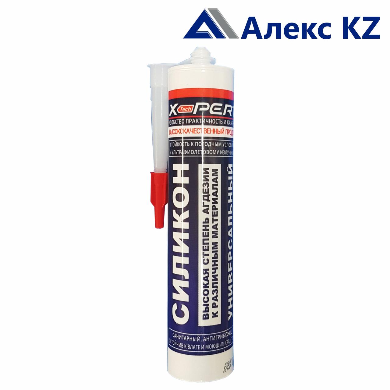 Силикон X-PERT герметик силиконовый универсальный санитарный прозрачный ...