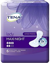Прокладки урологические женские Tena Lady Maxi Night 6 шт