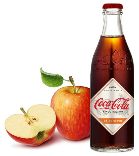 Coca-Cola Specialty Apple & Elderflow Яблоко стеклянная бутылка 250ml (12шт-упак)