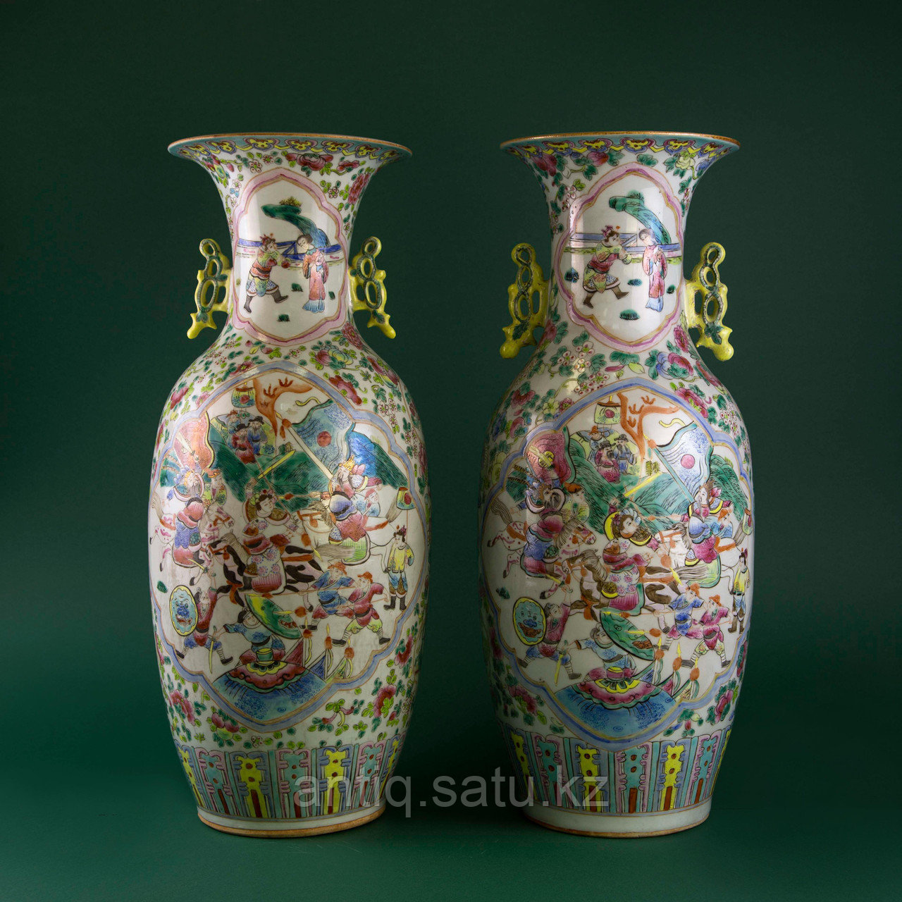 Парадные вазы. Китай. Начало ХХ века