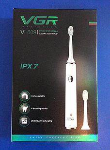 Аккумуляторная электрическая зубная щетка VGR V-809