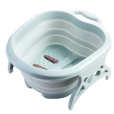 Складная силиконовая ванна для ног Foldable Foot Bucket.