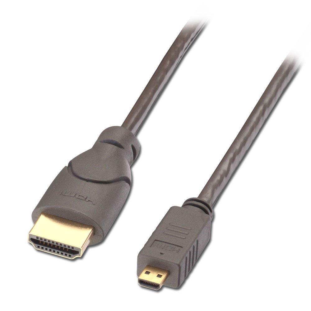 Кабель micro HDMI - HDMI v1.4 High Speed ,1 метр - фото 1 - id-p83625167