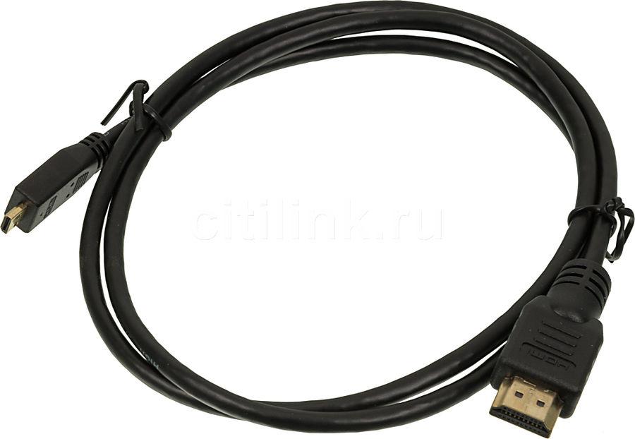Кабель micro HDMI - HDMI v1.4 High Speed ,1 метр - фото 2 - id-p83625167