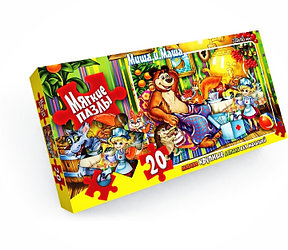 Пазлы 20 эл. Мягк. "Маша доктор"