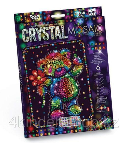 Набор креативного творчества  "CRYSTAL MOSAIC Мишка с цветком" (20)