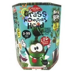 Набор креативного творчества "GRASS MONSTERS HEAD Волшебный боб HELLO" (8)