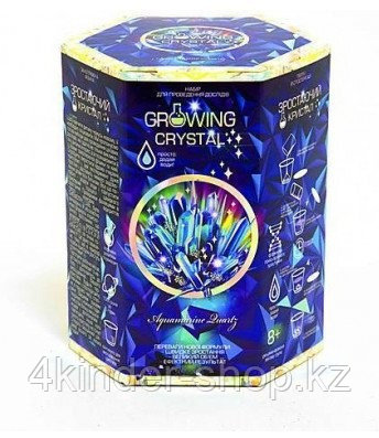 Набор для проведения опытов "Growing CRYSTAL Aquamarine" (8)