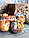 Набор елочных украшений шаров в подарочной упаковке 14 штук с рисунком Ангела, фото 10