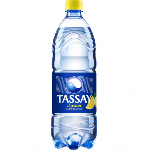 Вода Tassay ЛИМОН с газом 1 л.