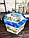 Набор елочных украшений шаров в подарочной упаковке 14 штук с рисунком Снежный город, фото 7
