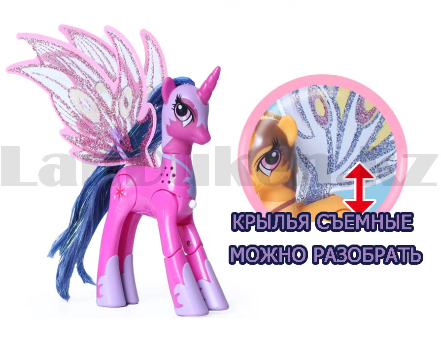 Игрушка из серии Мой маленький пони "My little Pony" музыкальные и световые эффекты 21*21 см Искорка - фото 6 - id-p83629422