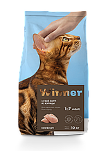 Сухой корм Winner для взрослых кошек всех пород из курицы 10 кг