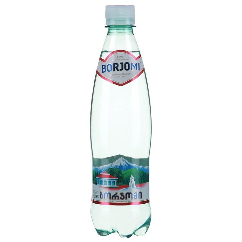 Вода Borjomi 0,5 л. пластик - фото 1 - id-p83635895