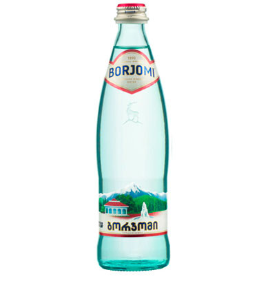 Вода Borjomi 0,5 л. стекло