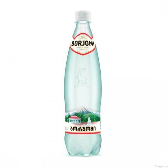 Вода Borjomi 1 л. пластик - фото 1 - id-p83636746