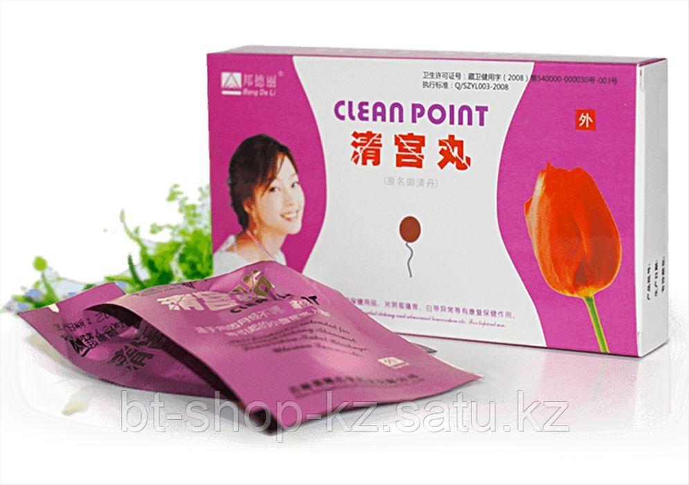 Тампоны Clean Point ( Тюльпан), ( для очистки и лечения матки) 6 шт - фото 1 - id-p83667459