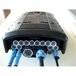 Муфта BPEO III 10 круглых кабельных вводов, 4-12 мм, 2 круглых, 5-18 мм, 1 овальный, 5-27 мм