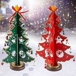 Ёлка деревянная 28*15 см, Алматы