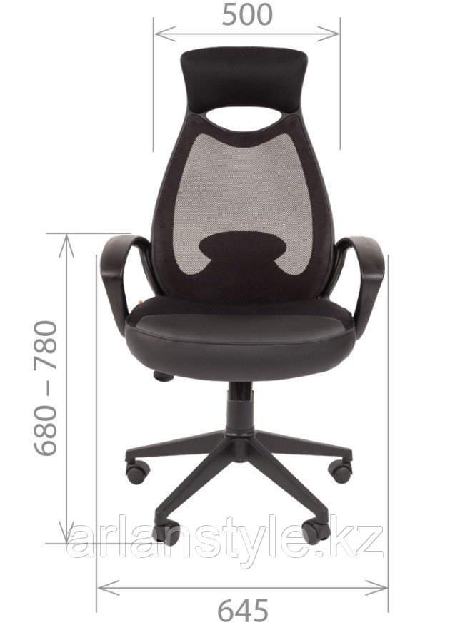 Кресло Chairman 840 Black - фото 9 - id-p83682812