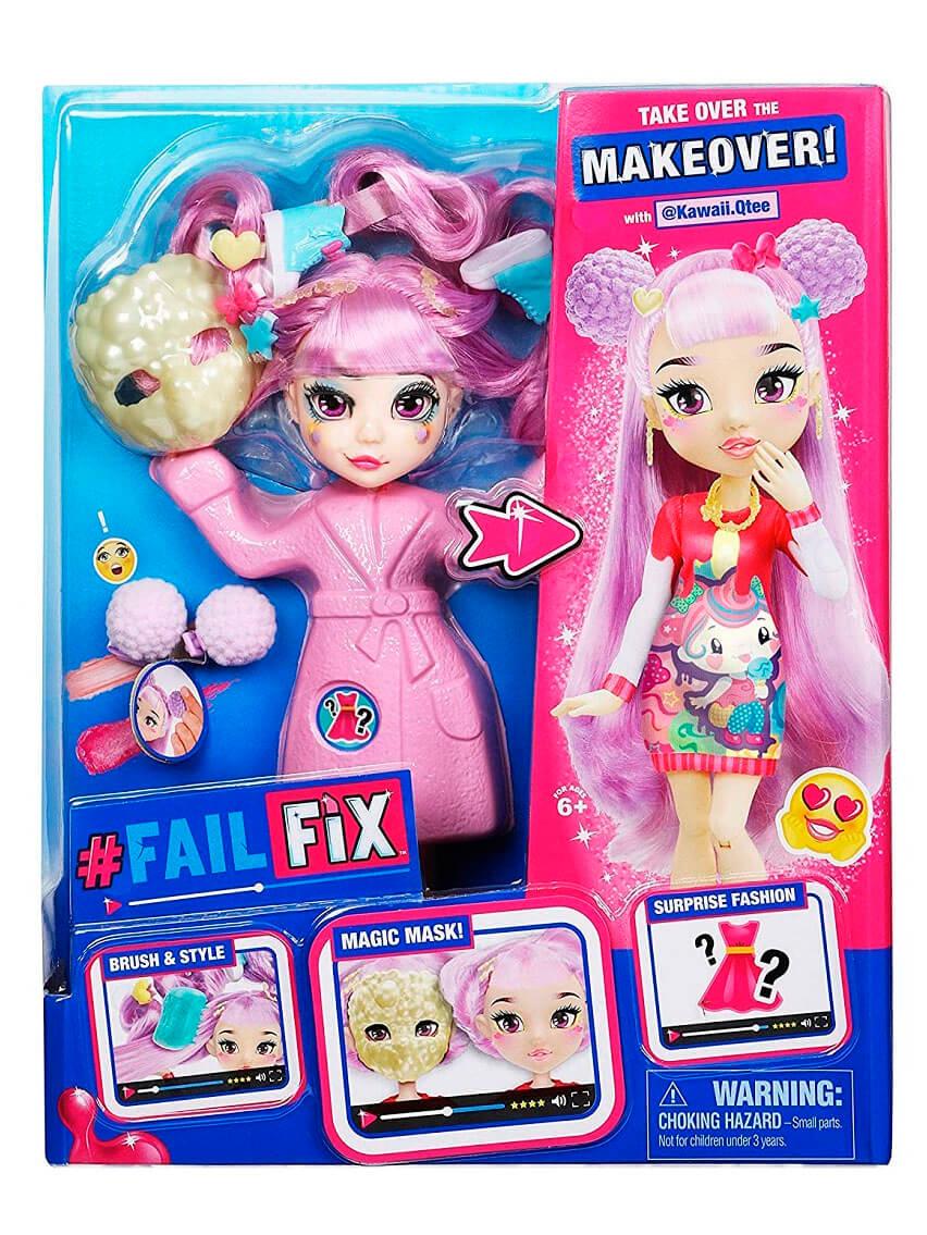 FailFix / Фейл Фикс Игровой набор кукла 2в1 Кавай КьютиTM FAIL FIX