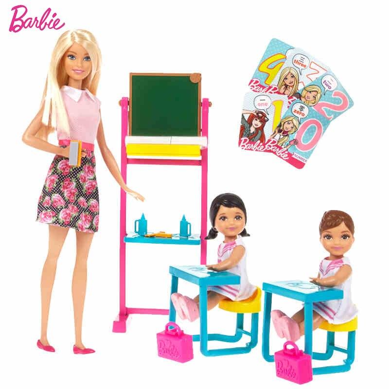 Детский игровой набор для девочек Барби школа модель: NO:68017