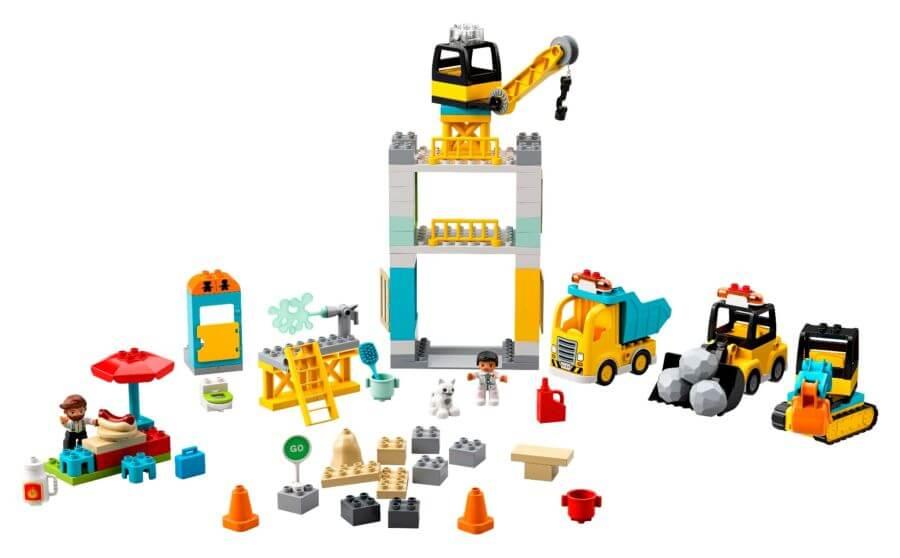 LEGO: Башенный кран на стройке DUPLO 10933