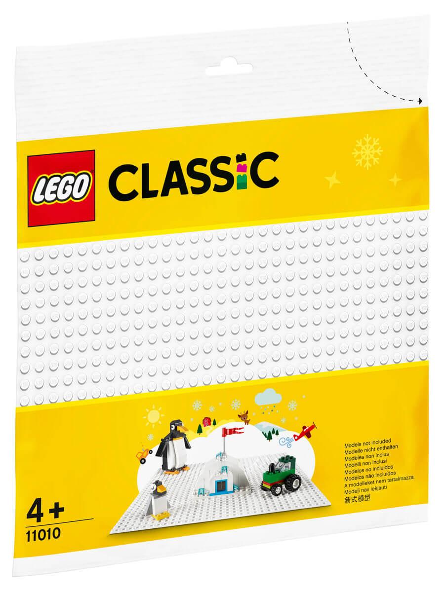 LEGO: Белая базовая пластина Classic 11010