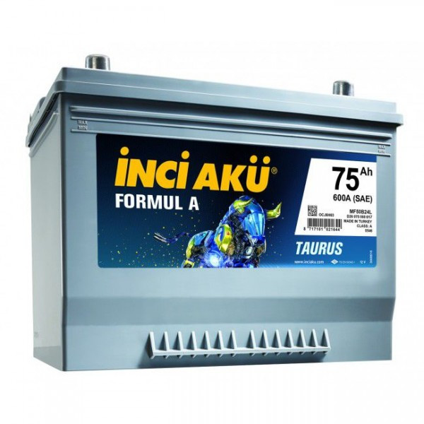 Аккумулятор для автомобиля Inci Aku 75 Ah D26 075 060 117