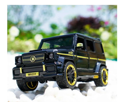 Железная модель машинки Mercedes benz Gelandewagen Brabus 65 Amg, большой