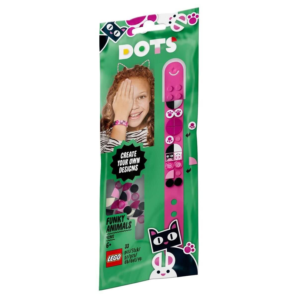 LEGO: Браслет «Забавные животные» DOTs 41901