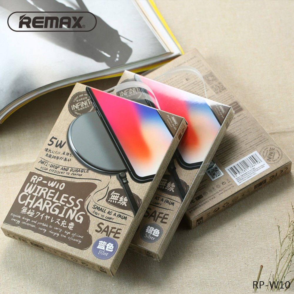 Беспроводное зарядное устройство для Iphone, Samsung Remax RP-W10 (5W) - фото 3 - id-p83615794