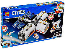 Конструктор Аналог лего Lego 60227, Lari 11386 Лунная космическая станция