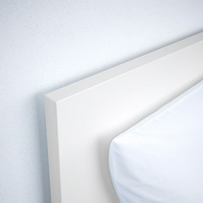 Кровать каркас МАЛЬМ белый 180х200 Лонсет ИКЕА, IKEA, фото 2