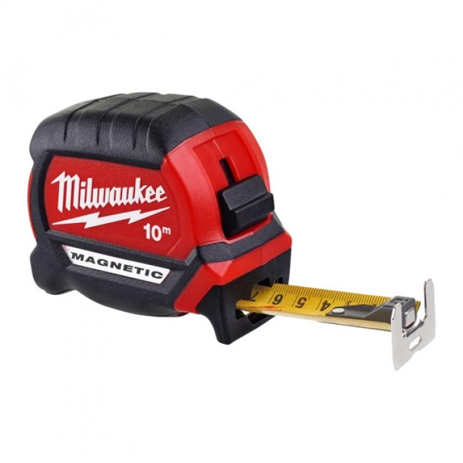 Рулетка магнитная Milwaukee Magnetic Tape Premium 10 м - фото 2 - id-p83703176