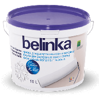 Экстрабелая краска Belinka для стен и потолков