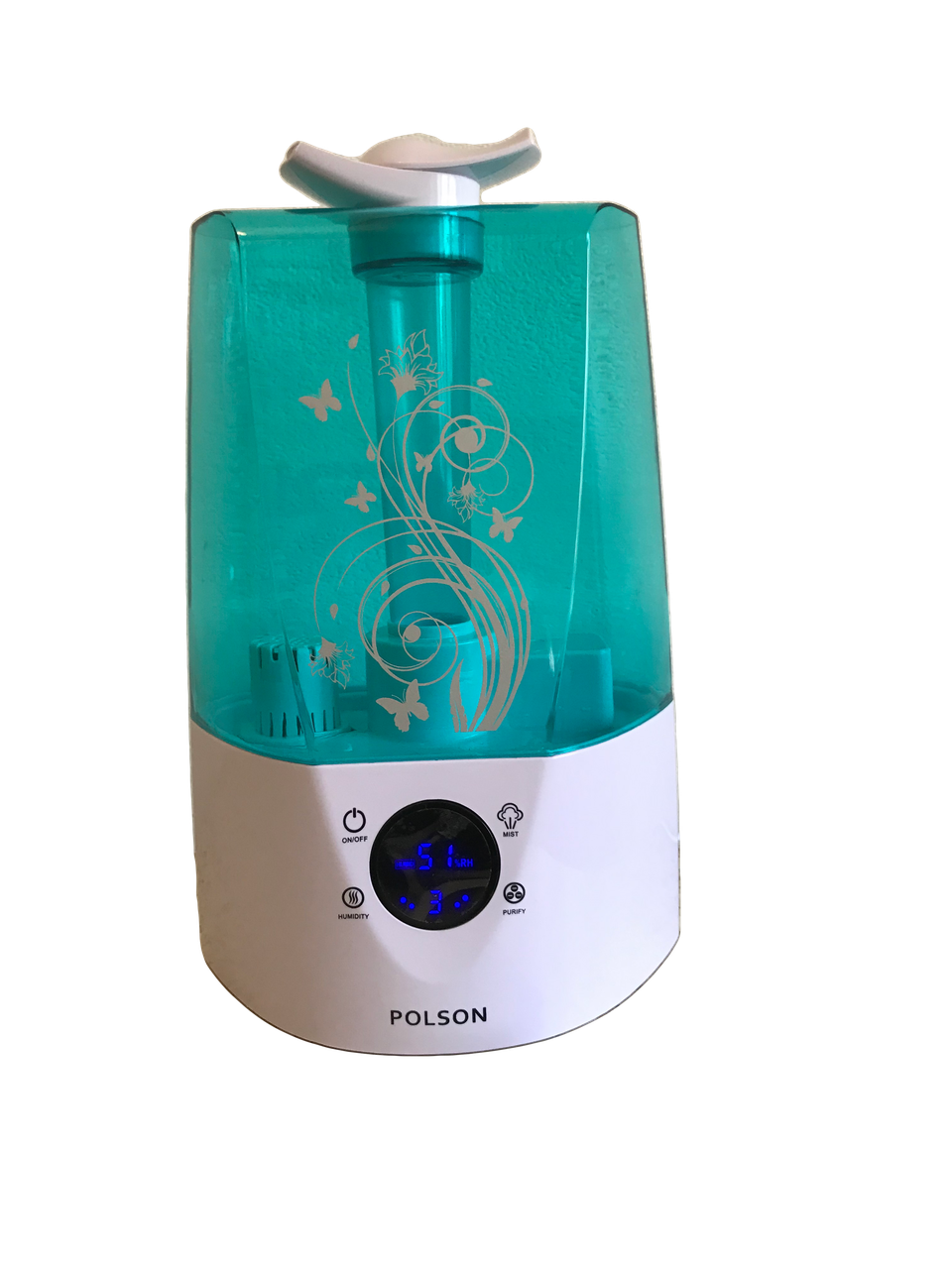 Ультразвуковой увлажнитель воздуха POLSON HD-1349B 3.2 л с гигрометром