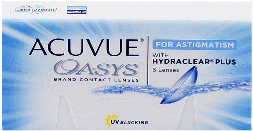 Линзы Acuvue Oasys for Astigmatism (6 штук)