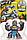 Игрушка Гуджитсу Динозавр Велоцираптор тянущийся Goo Jit Zu Дино серия, фото 4