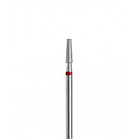 Фреза алмазная для аппаратного маникюра "Усечённый конус" Трапеция 0,23 мм красная (№152)