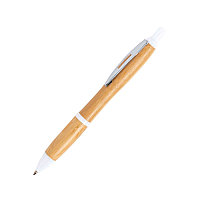 DAFEN, ручка шариковая, бамбук, пластик, металл, Белый, -, 346369 01