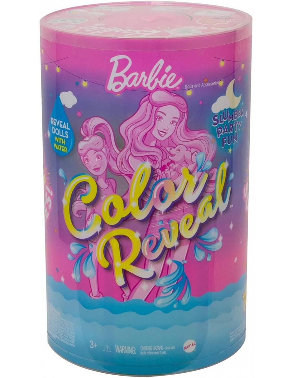 Barbie Colour Reveal Пижамная вечеринка