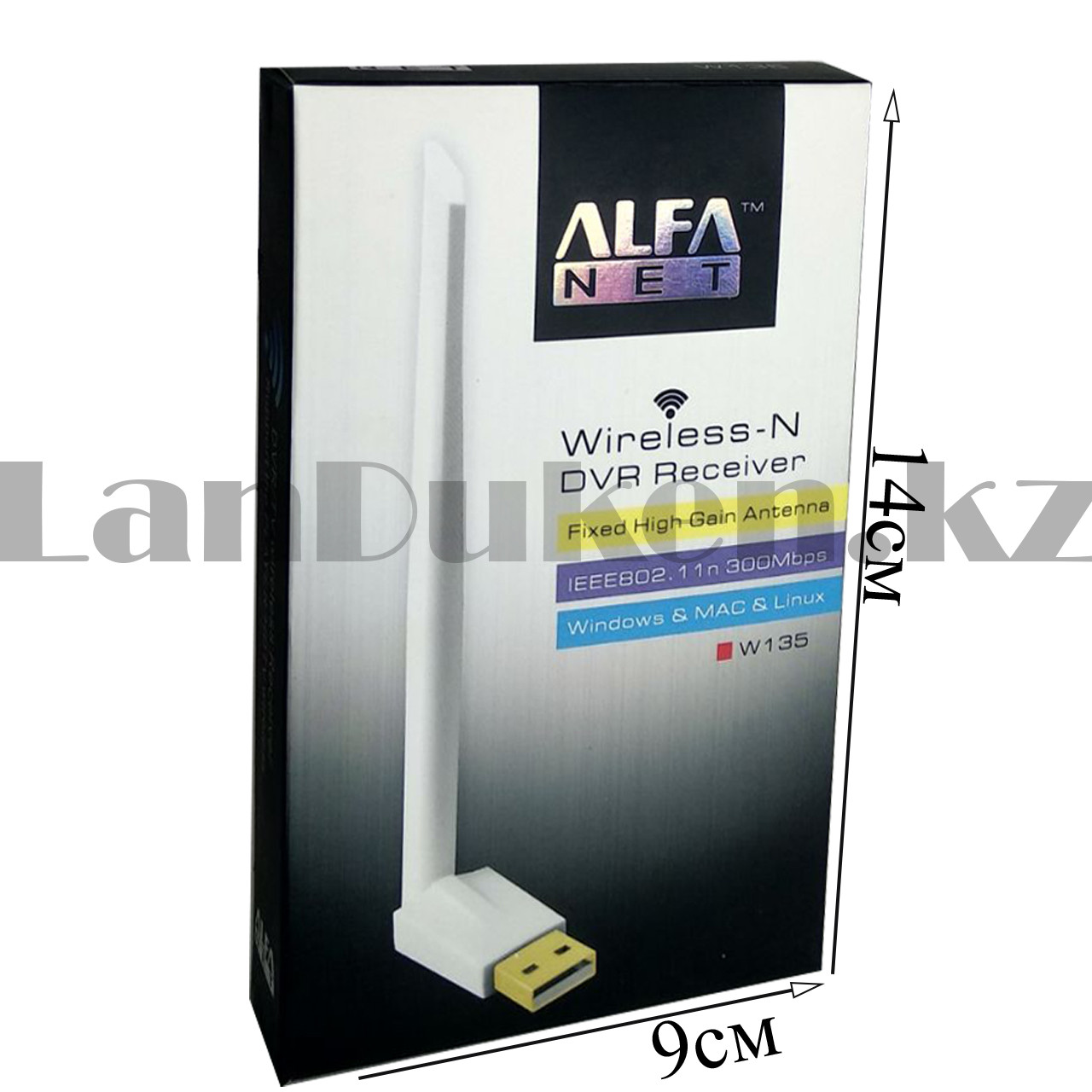Беспроводной USB Wi-Fi адаптер ALFA Net W135 - фото 5 - id-p83723606
