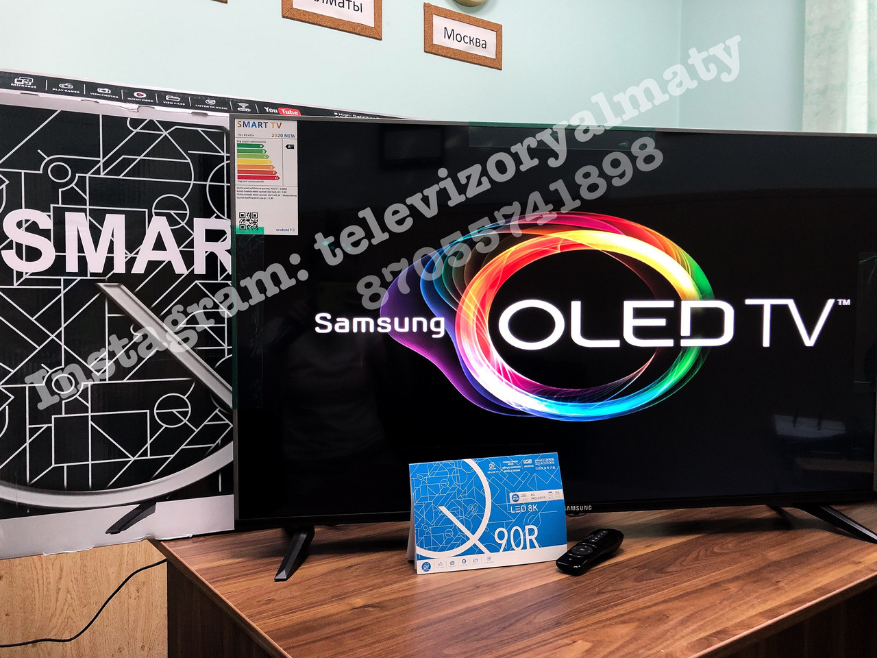 Телевизор LED TV Samsung Smart tv 43 диагональ - фото 1 - id-p83740003