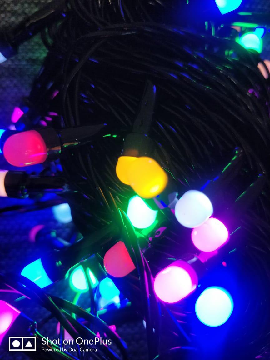 Гирлянда "Огоньки", матовые, цветные, 100 LED, 10 м - фото 4 - id-p83466876