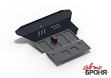 Защита картера + КПП + крепеж, АвтоБРОНЯ, Сталь, Toyota Rav4 2000-2005, V - 1.8; 2.0