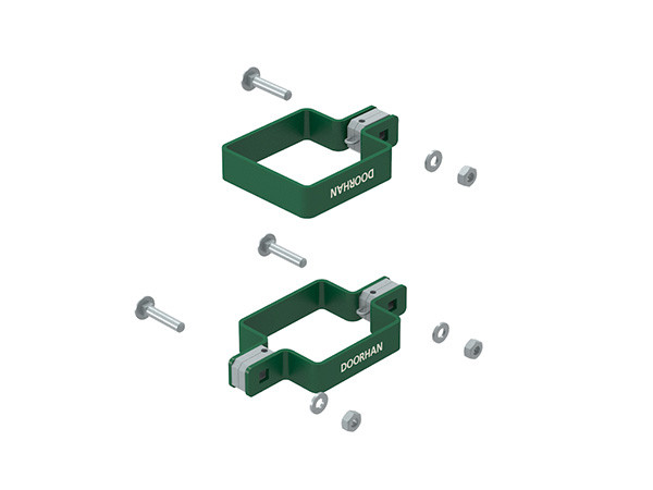 Скоба для крепления сетки забора DoorHan ЗD