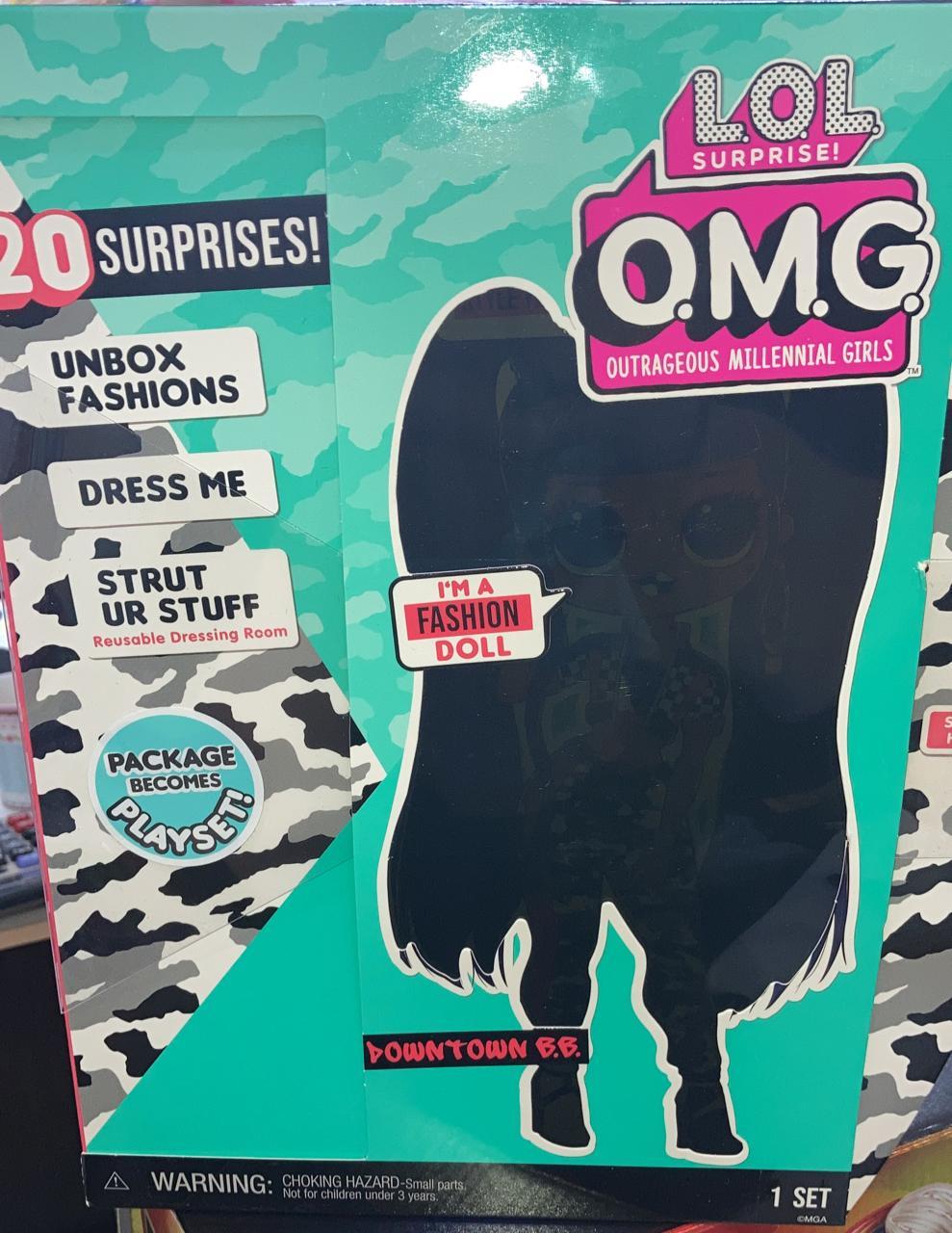 Кукла ЛОЛ Сюрприз ОМГ LOL Surprise OMG Downtown B.B.