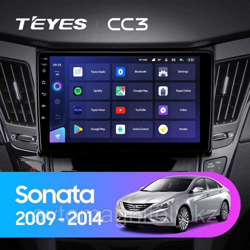 Автомагнитола Teyes CC3 4GB/32GB для Hyundai Sonata 2009-2014